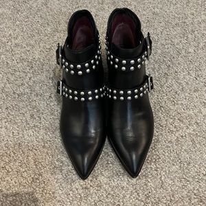 Marc by Marc jacobs black studded boots